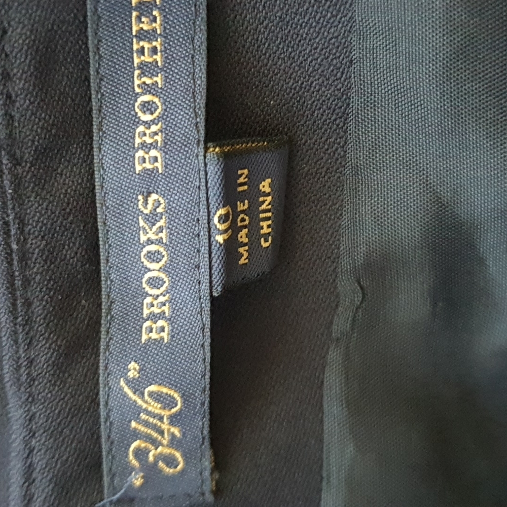 Brooks Brothers Navy Blue Wool Pencil Skirt Size AU10 - Picture 5 of 7